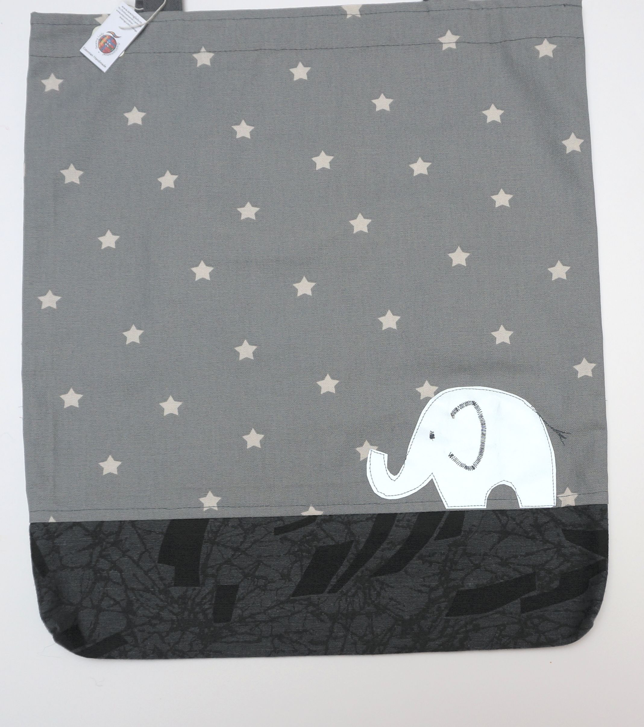 Tähesäras elevandi poekott - Image 2